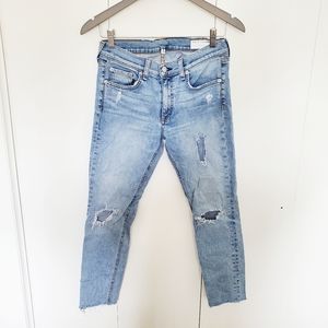 Rag & bone Ankle Skinny jeans distressed 27